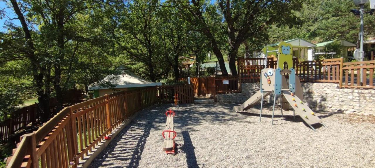 Camping Pres Du Lac De Sainte Croix Bauduen Luaran gambar